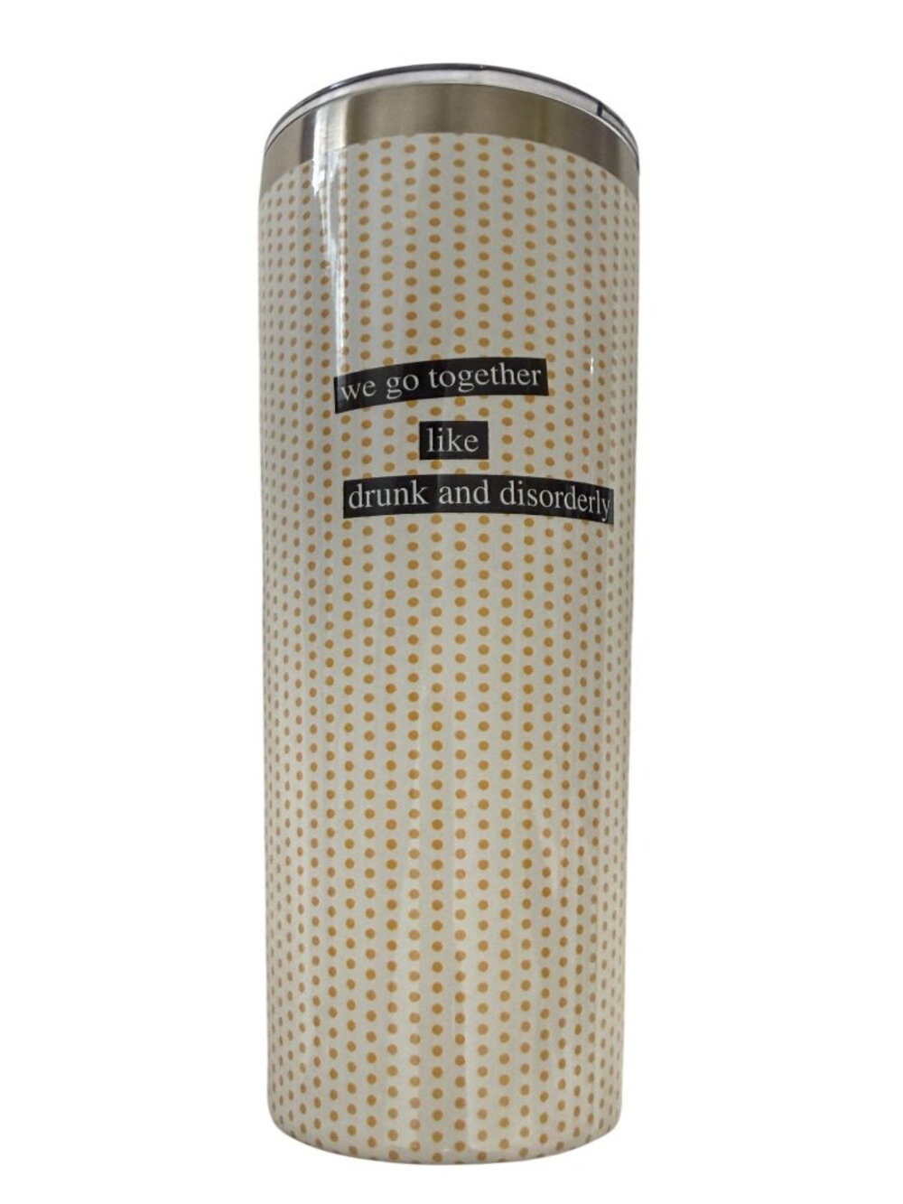 NIB Anne Taintor Stainless Steel Travel Tumbler 22-Ounce Drunk & Disorderly Lid - Picture 5 of 10